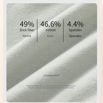 Top tub unic, Sutien-top, Respirabil, Push-Up, Cupe Fixe, Amestec Viscoză-Bumbac, Croială Lejeră, Vara 2024