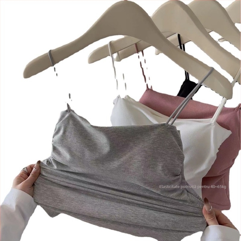  Sutien fara bretele cu cupa turnata — tesatura din bumbac, 80–90% bumbac, cupa completa, respirabil, confortabil