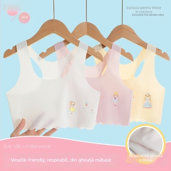  Sutien fără cusături din nailon pentru fete peste 8 ani — vară, primăvară, toamnă