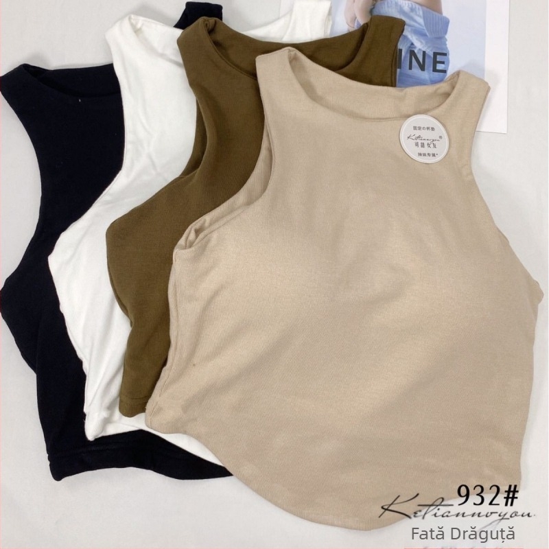 Top bustier fără spate cu căptușeală integrată – nailon, lungime talie, cupe subțiri turnate, cupă completă, stil top sexy