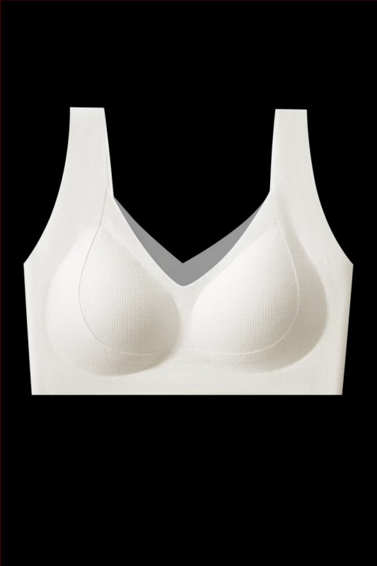 Top bustier din nylon, fără cusături, push-up, respirabil, reglabil