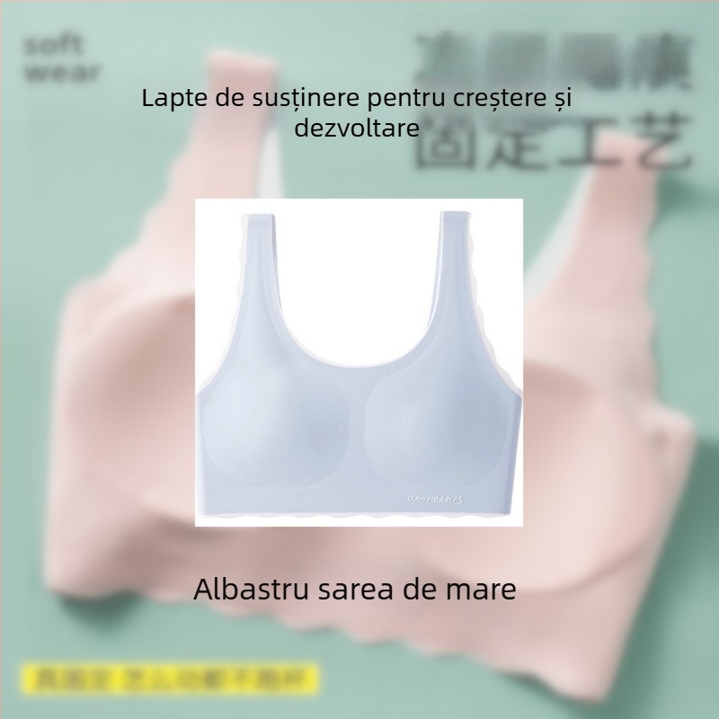 Bustier în stil vestă, din nylon, fără cusături, cu cupă completă, cupă subțire modelată, lungime peste torace, respirabil