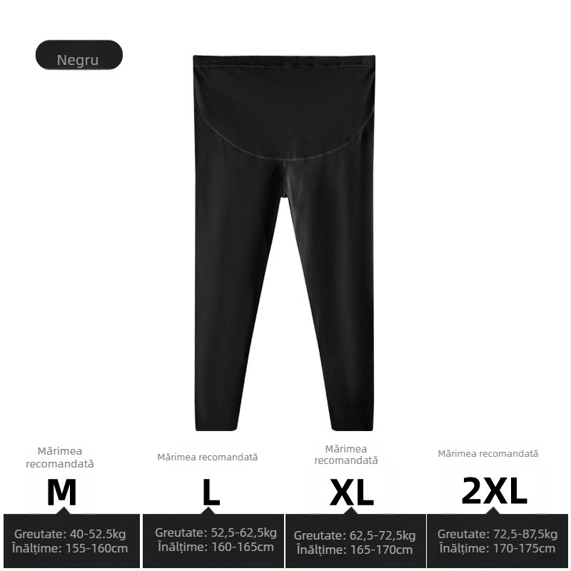 Set matern pentru alăptare: Bluza și pantaloni, mâneci lungi, deschidere pentru alăptare, tricot poliester și elastan