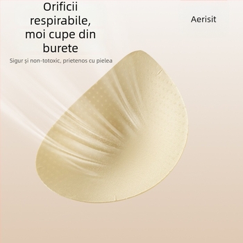 Xingwolai Sutien de alăptare pentru sarcină și postpartum – țesătură principală nylon 70–80%, cupe modelate subțiri, bretele fixe, închidere spate cu patru rânduri de ochi