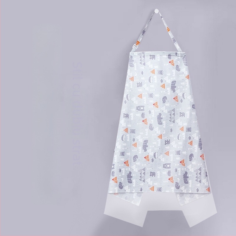 Acoperitoare pentru alăptat, guler halter, fără mâneci, bumbac, conținut 70–80% bumbac