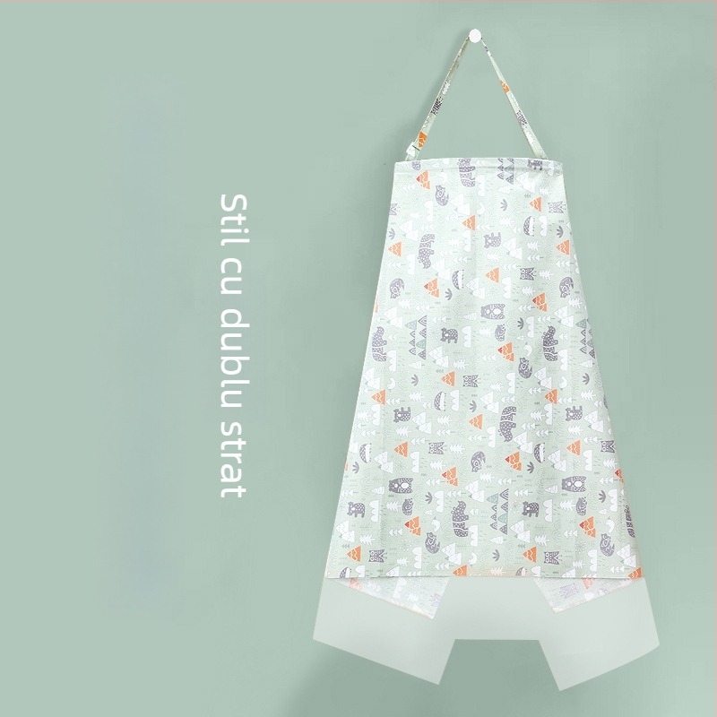 Acoperitoare pentru alăptat, guler halter, fără mâneci, bumbac, conținut 70–80% bumbac