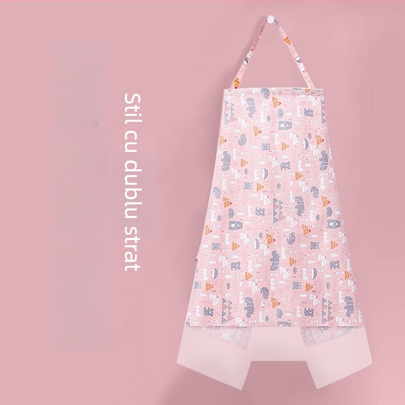 Acoperitoare pentru alăptat, guler halter, fără mâneci, bumbac, conținut 70–80% bumbac