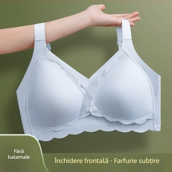 Sutien de alăptare pentru sarcină și postpartum – cupe subțiri, Push-Up, anti-cădere, din nylon