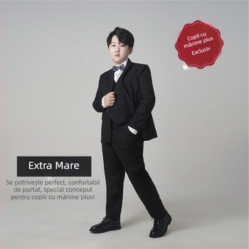 Costum pentru copii băieți, stil britanic, outfit pentru scenă, 80% poliester, potrivit pentru copii peste 8 ani