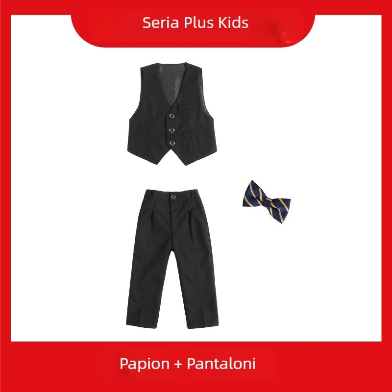 Costum pentru copii băieți, stil britanic, outfit pentru scenă, 80% poliester, potrivit pentru copii peste 8 ani