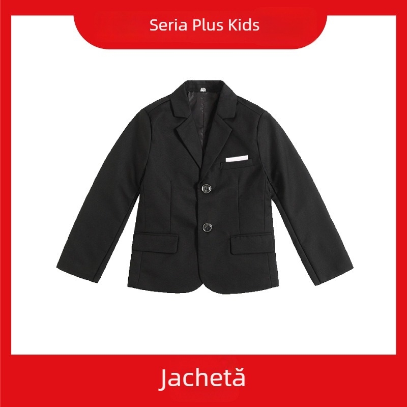 Costum pentru copii băieți, stil britanic, outfit pentru scenă, 80% poliester, potrivit pentru copii peste 8 ani