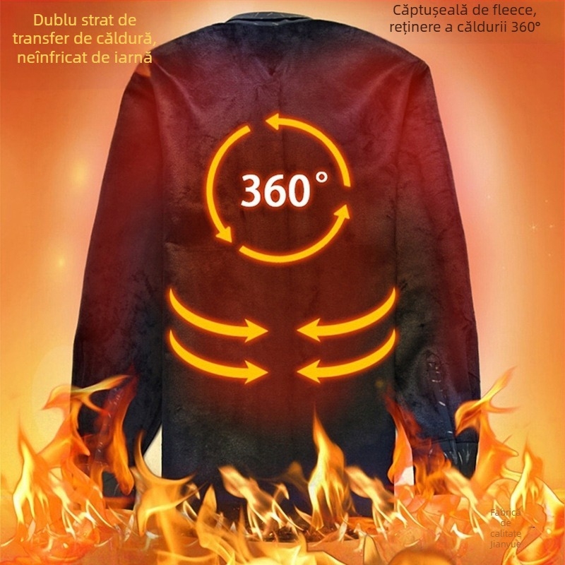 Cămașă bărbați, stil business, din rayon, guler stand, mâneci lungi, fără călcare