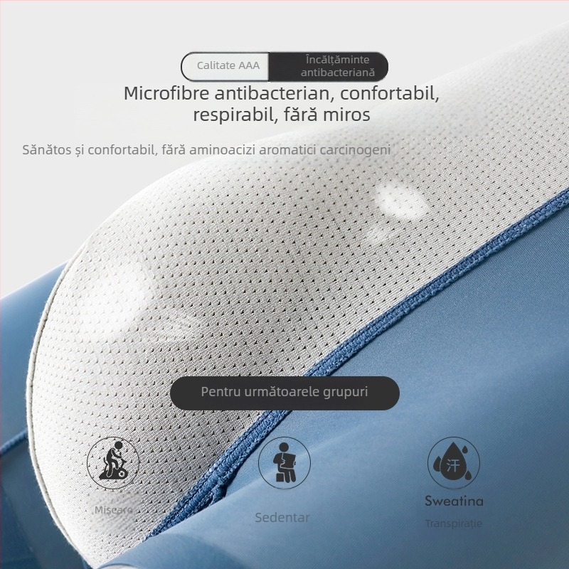 Boxeri bărbați fără cusături din Ice Silk, 31-40D, căptușeală la crac Spandex 85%