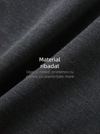 Fustă plisată acordeon - Poliester, conținut 95%+, Stil elegant de birou, Vara 2024