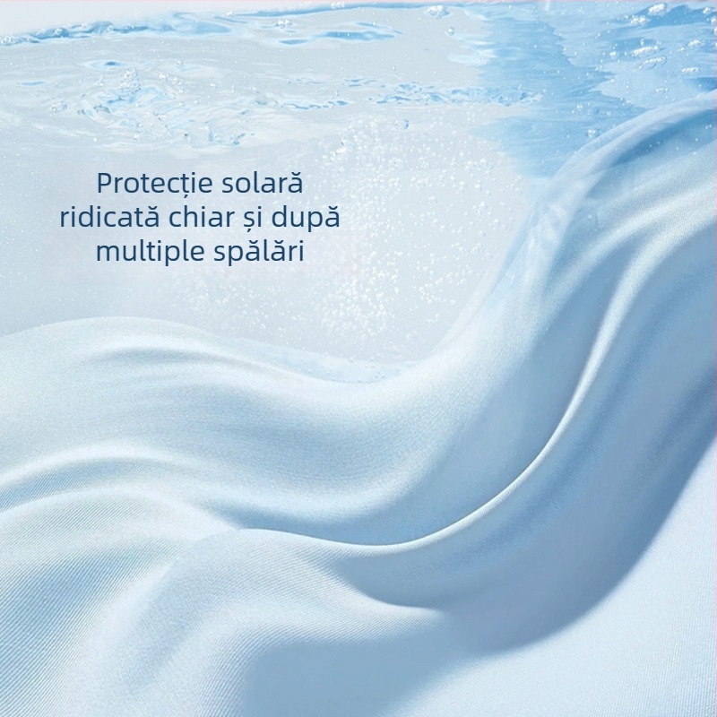 Jachetă de vară pentru protecție solară, respirabilă, UV, țesătură ice-silk răcoritoare, ușoară, mâneci lungi FSY12