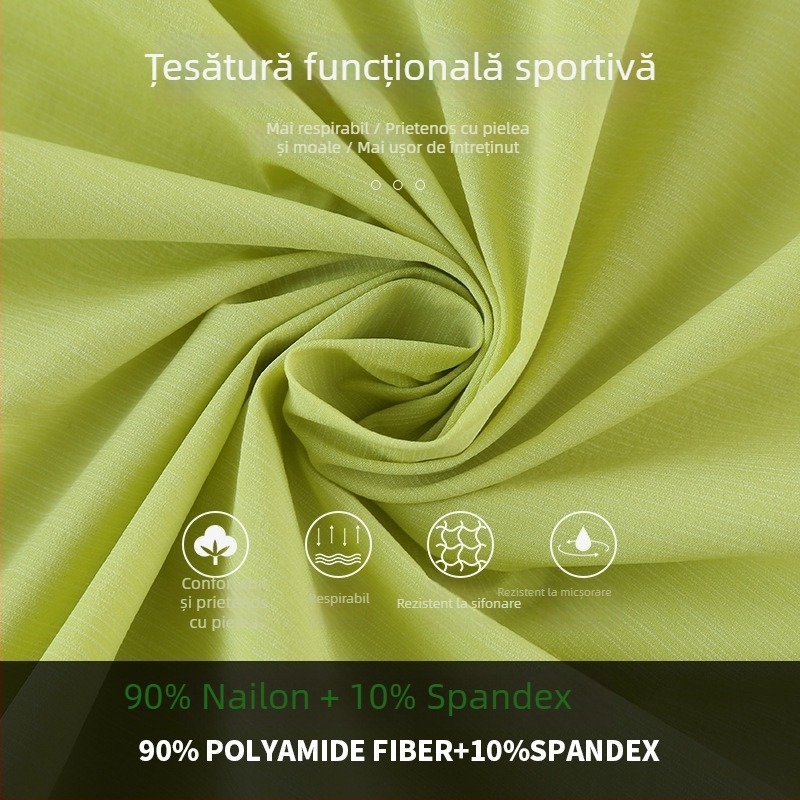 Desert Wind geacă outdoor unisex cu protecție solară, glugă detașabilă, dungată, ultra-subțire, respirabilă, uscare rapidă, UPF50+, croială lungă