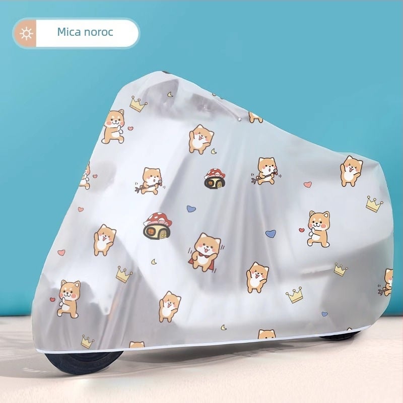 Husă de ploaie pentru bicicletă electrică – durabilă, impermeabilă, antipraf, îngroșată