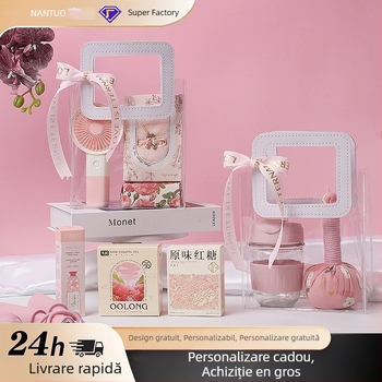 Set suvenir corporativ cu logo | Material metalic • Stil modern minimalist • IP: Nide impression