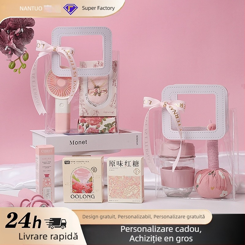 Set suvenir corporativ cu logo | Material metalic • Stil modern minimalist • IP: Nide impression