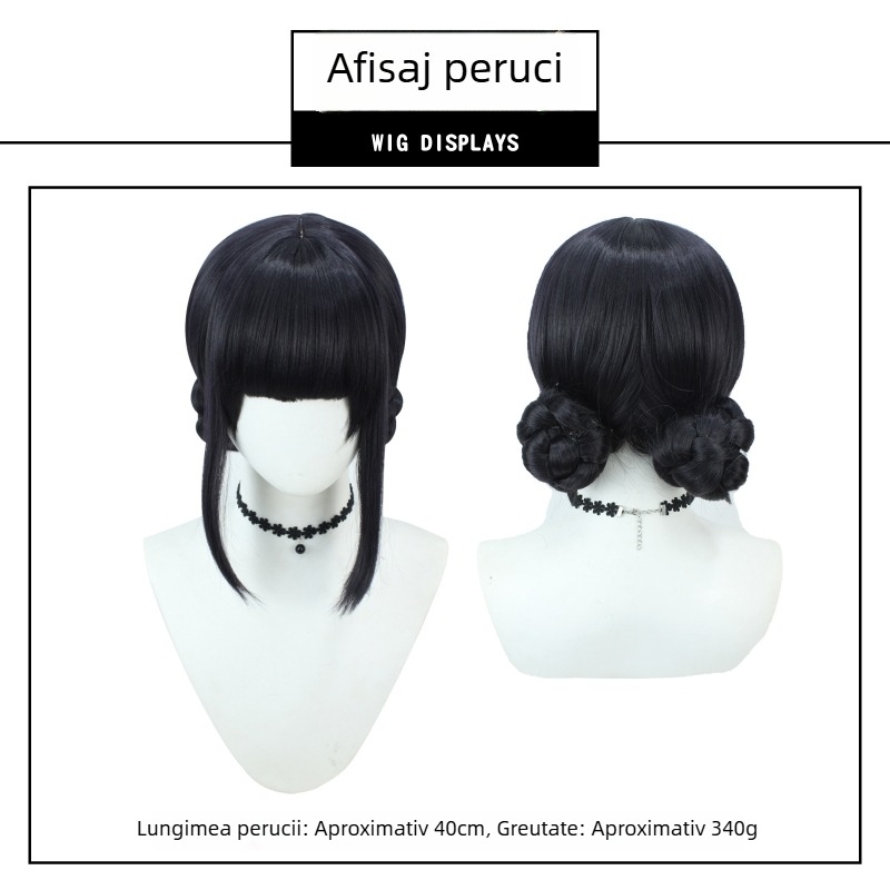 Costum cosplay Many pentru femei — PU piele cu blană artificială, pentru jocuri și animații