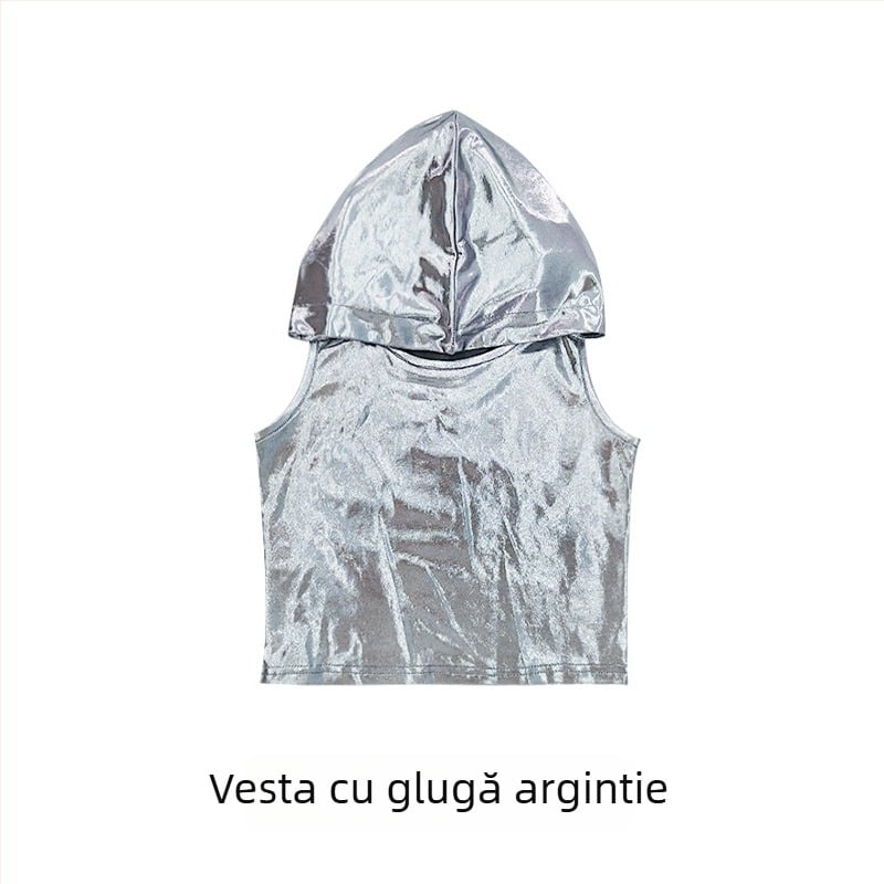 Set de costum hip-hop pentru dans pentru fete – stil Jazz Dance, 100% poliester, Primăvara 2025, vârsta 3–8 ani