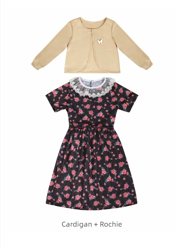 Costum cosplay pentru Personaj Bunică – Material poliester, Țesătură simplă, Potrivit pentru costumul de scenă obișnuit, Pentru copii sub 17 ani, Toamnă 2025