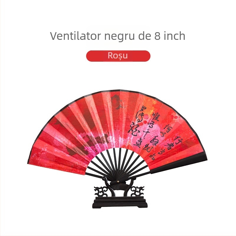 Evantai din bambus pliabil pentru practică de dans – stil chinezesc, brand Yuhong