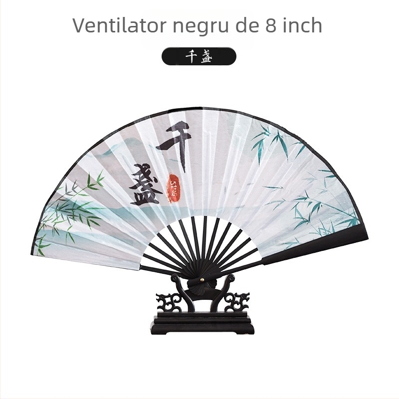 Evantai din bambus pliabil pentru practică de dans – stil chinezesc, brand Yuhong