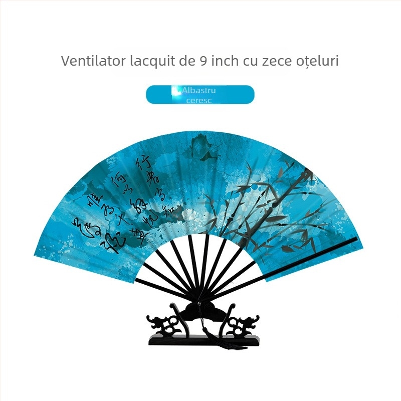 Evantai din bambus pliabil pentru practică de dans – stil chinezesc, brand Yuhong