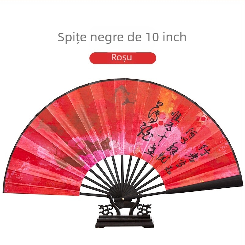 Evantai din bambus pliabil pentru practică de dans – stil chinezesc, brand Yuhong