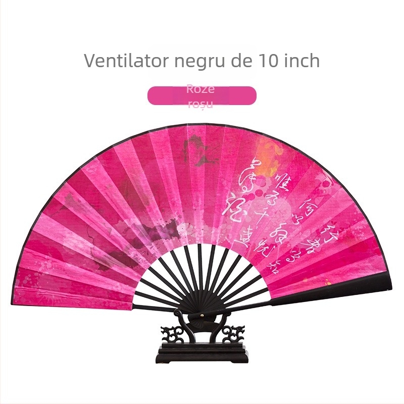 Evantai din bambus pliabil pentru practică de dans – stil chinezesc, brand Yuhong