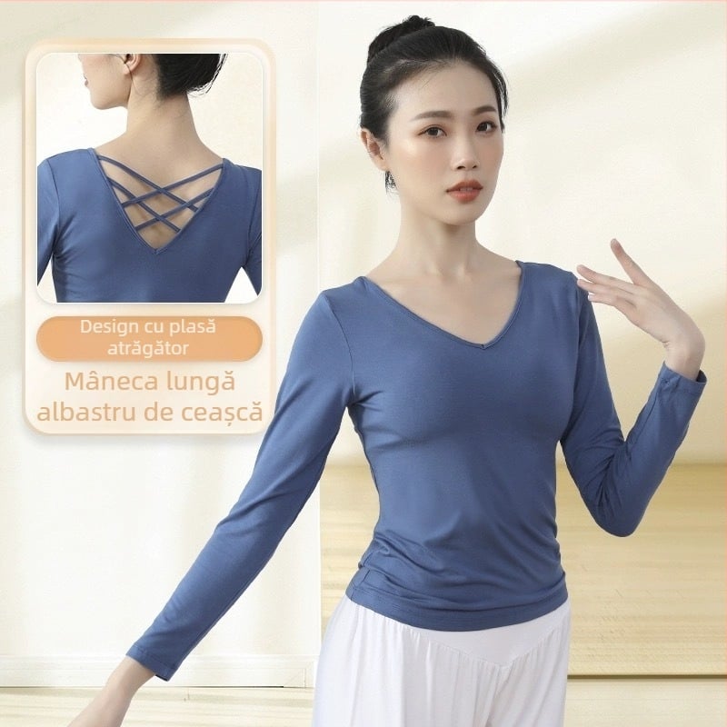 Îmbrăcăminte de dans pentru dans modern, țesătură modal, bumbac 95%, căptușeală modal cu 95% bumbac, feminin