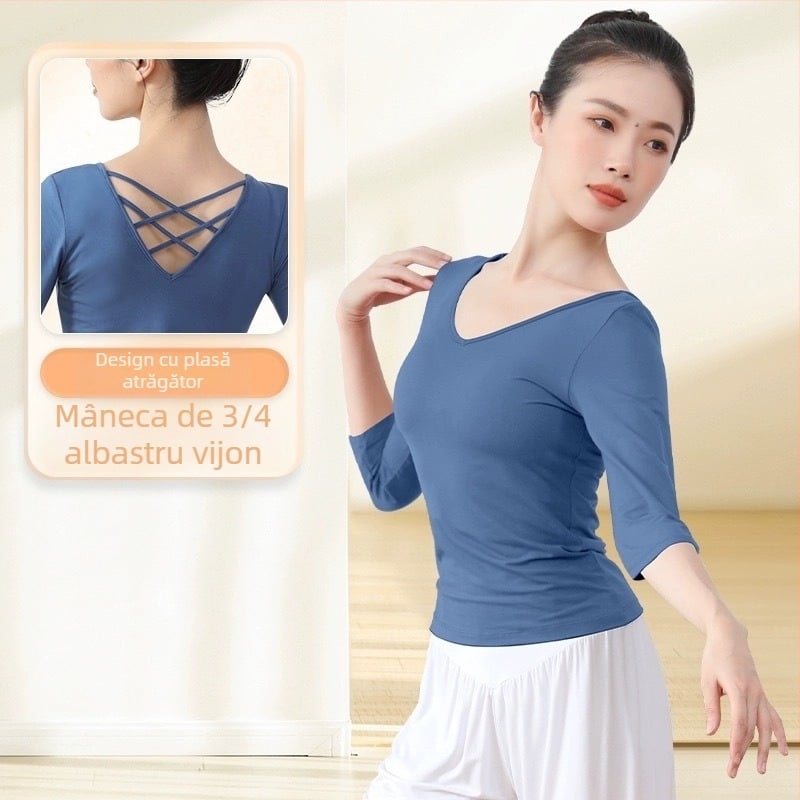 Îmbrăcăminte de dans pentru dans modern, țesătură modal, bumbac 95%, căptușeală modal cu 95% bumbac, feminin