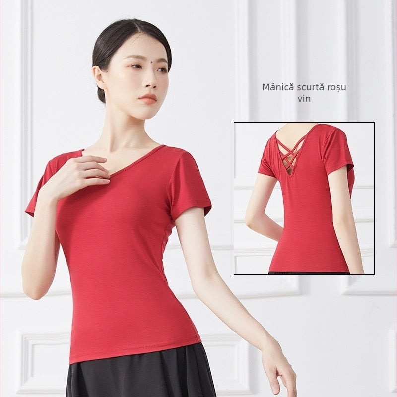 Îmbrăcăminte de dans pentru dans modern, țesătură modal, bumbac 95%, căptușeală modal cu 95% bumbac, feminin