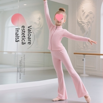 Set balet pentru copii, în stil casual-coreean (lansare primăvara 2025; țesătură Derong; compoziția principală: Alte; conținut: 90–95%)