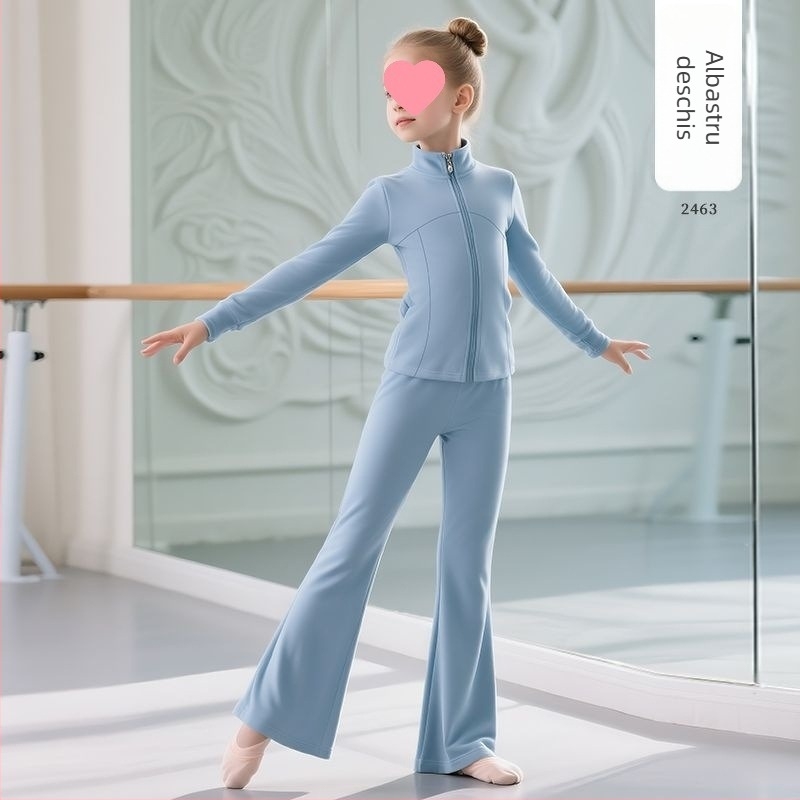 Set balet pentru copii, în stil casual-coreean (lansare primăvara 2025; țesătură Derong; compoziția principală: Alte; conținut: 90–95%)