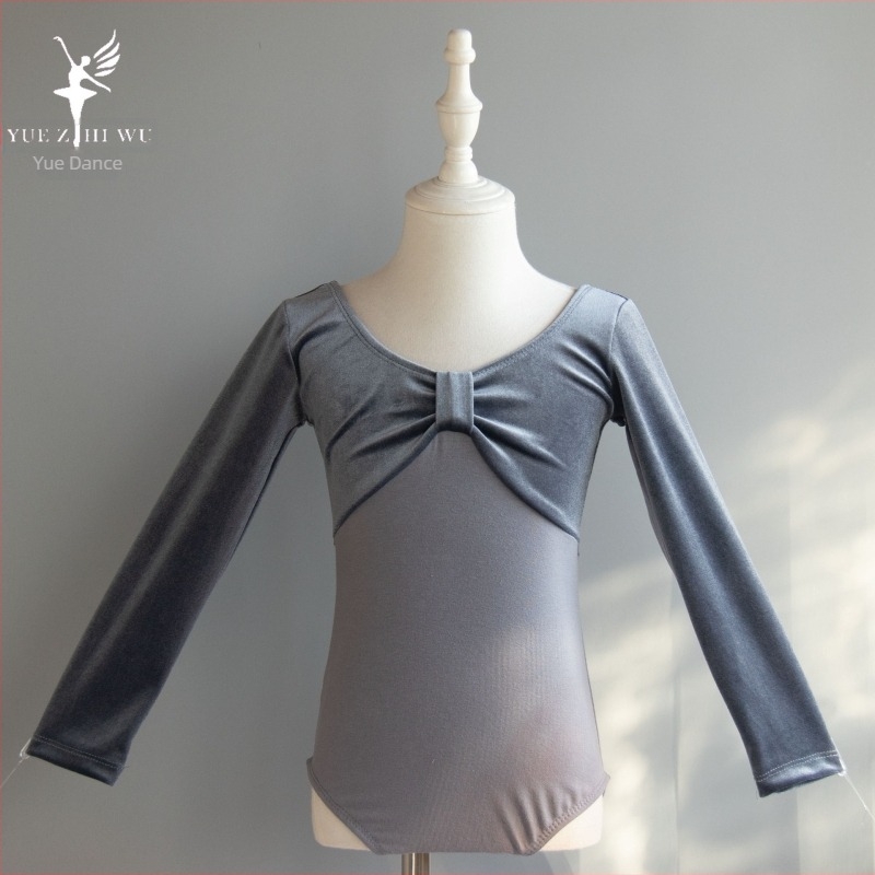 Costum de dans pentru copii, pentru repetiții, din 95% bumbac pieptănat, pentru vârsta de peste 8 ani, toamnă