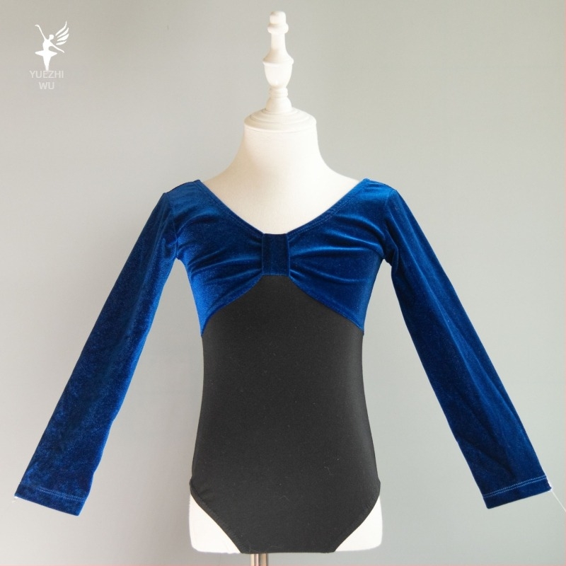 Costum de dans pentru copii, pentru repetiții, din 95% bumbac pieptănat, pentru vârsta de peste 8 ani, toamnă