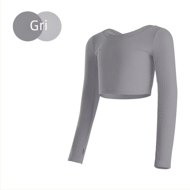 Top de antrenament balet pentru fete, stil chinezesc, bumbac-viscoză 10–20%, toamnă 2024