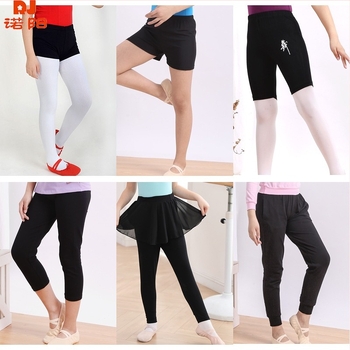 Pantaloni de practică pentru copii pentru balet, dans chinezesc și dans popular — amestec de bumbac, 95% bumbac
