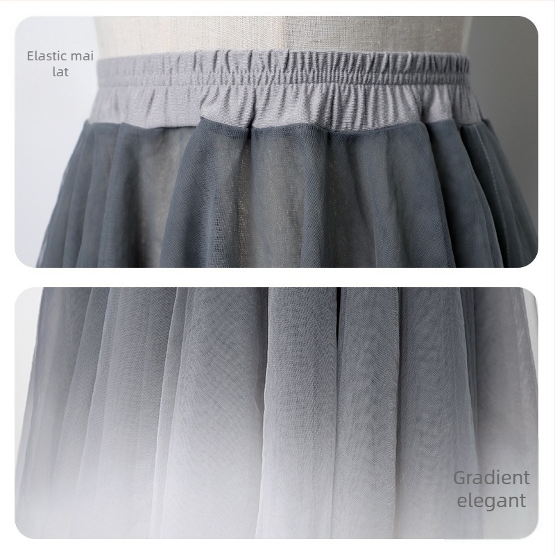 Set balet pentru femei adulte – Dans modern, guler înalt, mâneci lungi, top din plasă, 100% poliester, toamnă