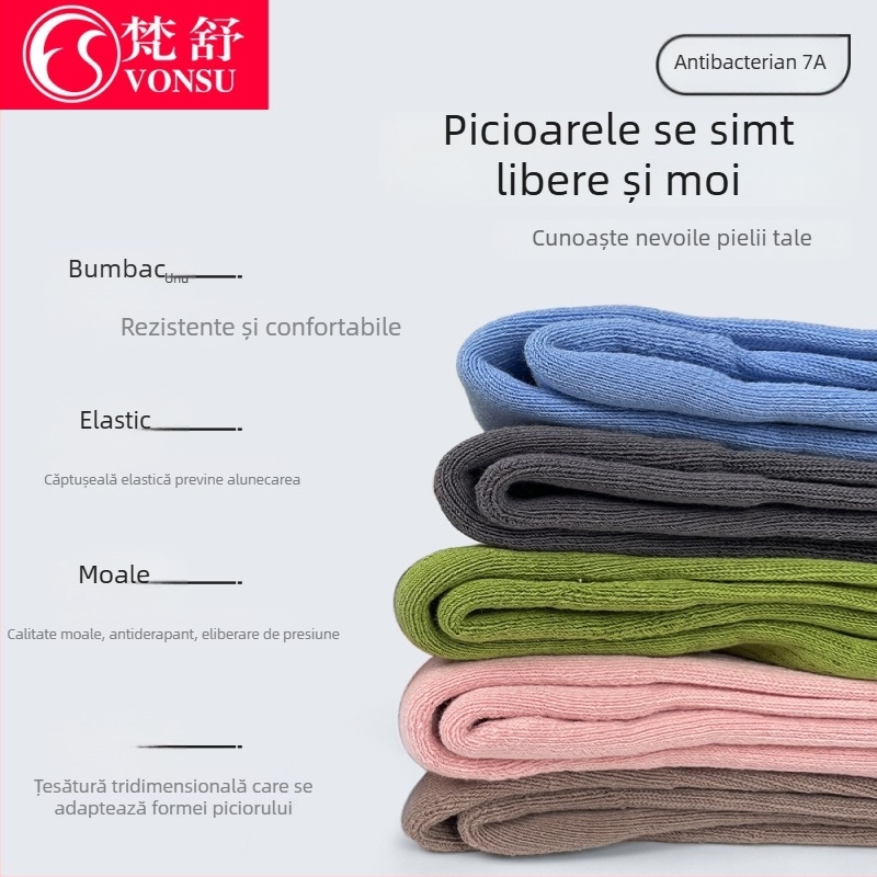 Șosete de dans pentru balet modern și clasic — antiderapante, lungime medie, unisex, îngroșate pentru antrenament