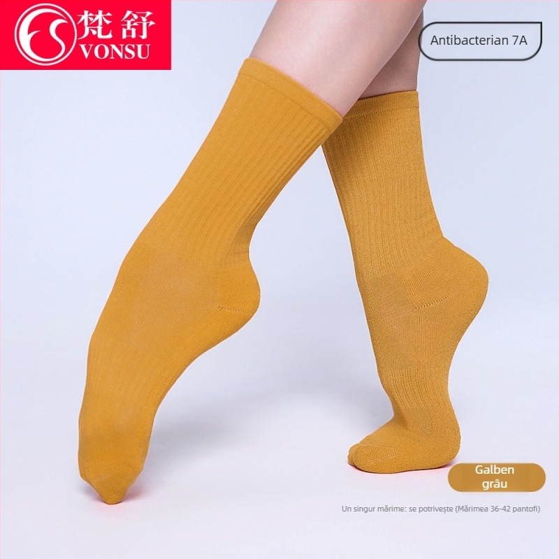 Șosete de dans pentru balet modern și clasic — antiderapante, lungime medie, unisex, îngroșate pentru antrenament