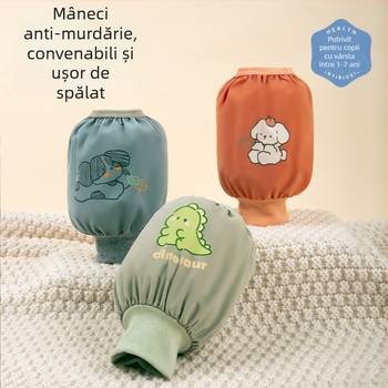 Manșete impermeabile pentru copii - model desene animate, poliester, pentru 1–3 ani, unisex, iarnă/primăvară/toamnă