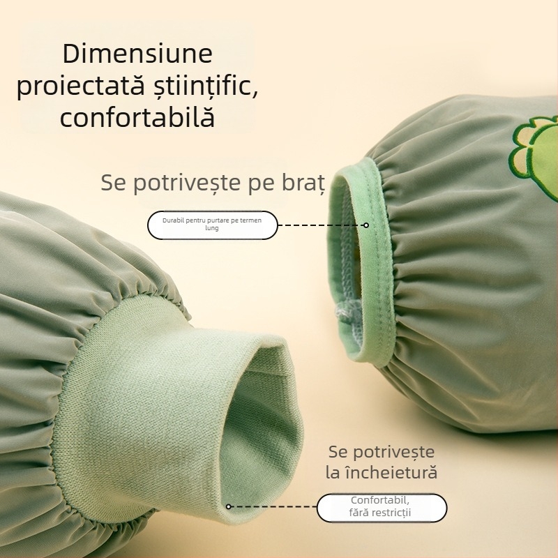 Manșete impermeabile pentru copii - model desene animate, poliester, pentru 1–3 ani, unisex, iarnă/primăvară/toamnă