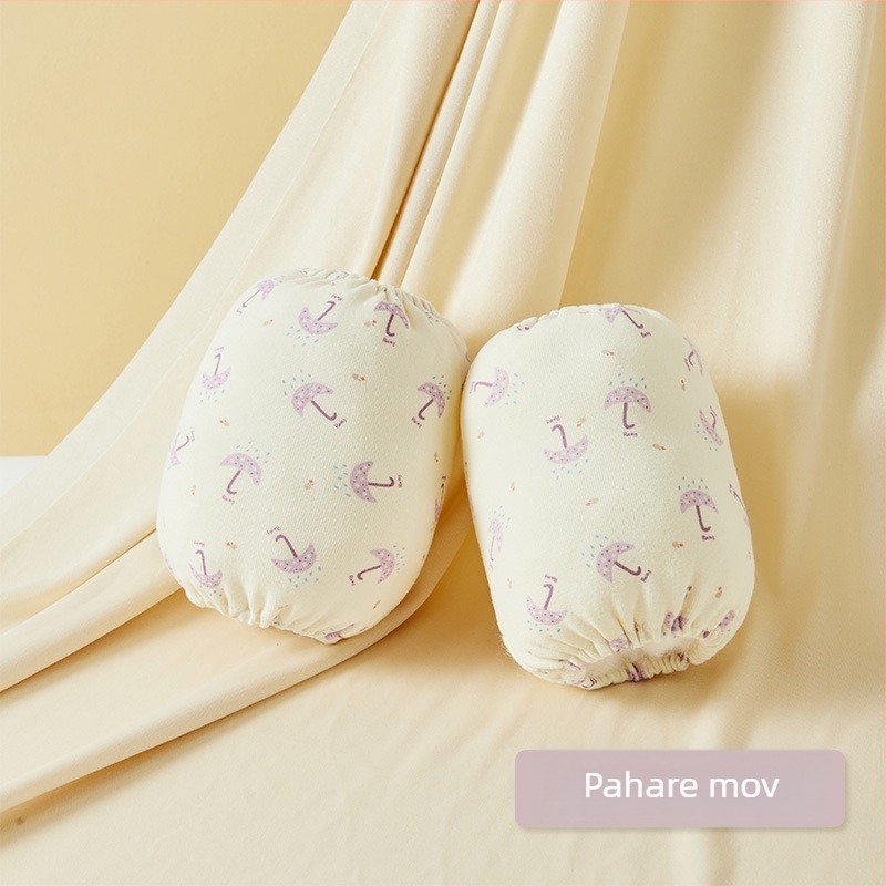 Protecții pentru mâneci pentru copii, din bumbac 100%, anti-murdărie, toamnă-iarnă, model desen animat, pentru vârstele 1-3 și 3-8