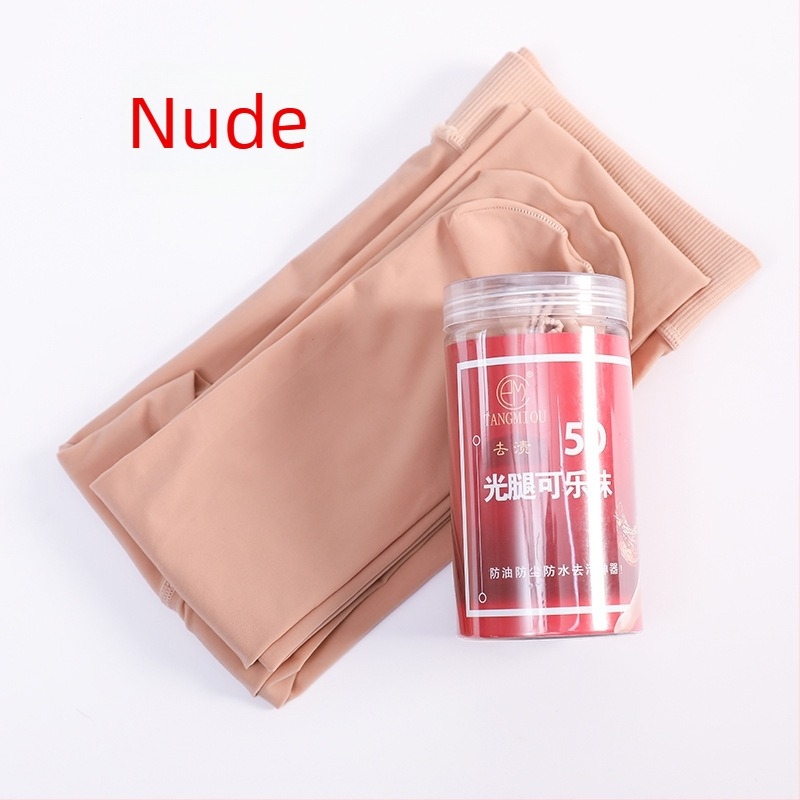 Colanți din nylon cu șosete integrate, subțiri, culoare solidă, ridicare șolduri, modelare siluetă, anti-frecare, design dintr-o singură piesă