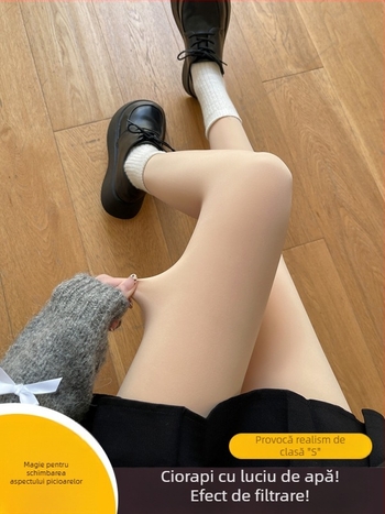 Pantaloni termici all-in-one cu căptușeală de fleece, amestec nylon-spandex 80–90%, groși și calzi, elasticitate ridicată