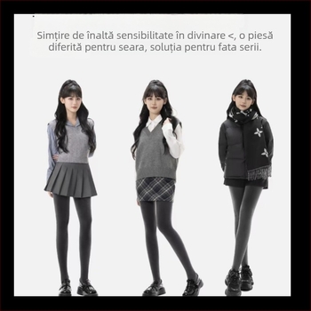 K6623 Ciorapi fără scame, cu dungi verticale - 80–90% viscoză, subțiri, elasticitate ridicată