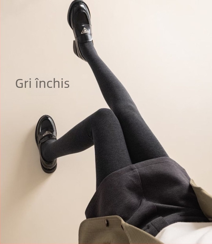 Șosete tricotate pentru femei și colanți dreapți – țesătură amestecată, respirabilă, păstrează căldura, grosime medie, înălțimea tubului: salopetă